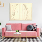 Toile Carte de l'index Columbia County Rensselaer County (Insitu(Salon))