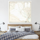 Toile Carte de l'Irak (1967) (Insitu(Chambre))