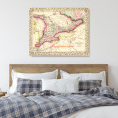 Toile Carte de l'Ontario par Mitchell (Insitu(Chambre))
