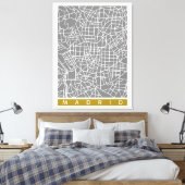 Toile Carte de Madrid (Insitu(Chambre))