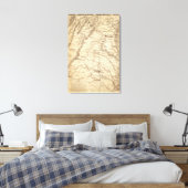 Toile Carte de marquage du télégramme de guerre (Insitu(Chambre))