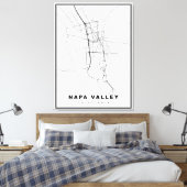 Toile Carte de Napa Valley (Insitu(Chambre))
