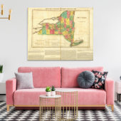 Toile Carte De New York (Insitu(Salon))
