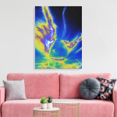 Toile Carte de plage Cirrus Clod Formby Acrylique (Insitu(Salon))