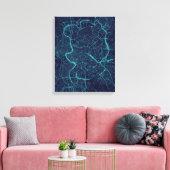 Toile Carte de Rome (Insitu(Salon))