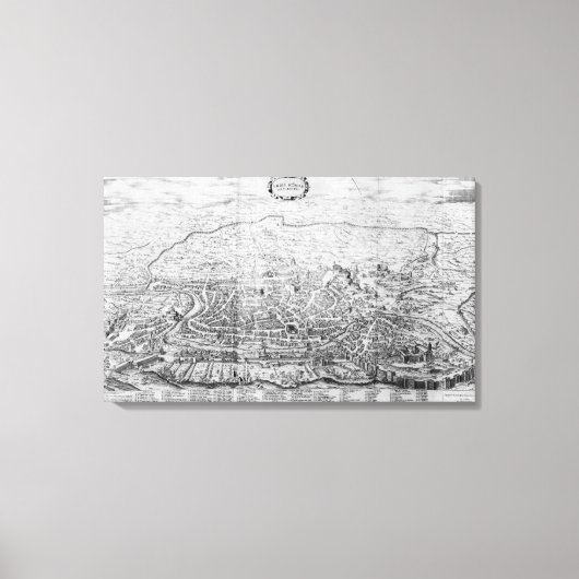 Toile Carte de Rome (Recto)