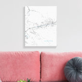 Toile Carte de Sarajevo (Insitu(Salon))