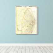 Toile Carte de St Louis City (Insitu (Plancher de Bois))