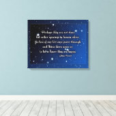 Toile Carte de sympathie Eskimo proverbe - étoiles (Insitu (Plancher de Bois))