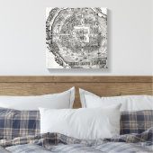 Toile Carte de Tenochtitlan (Insitu(Chambre))