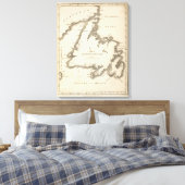 Toile Carte de Terre-Neuve (Insitu(Chambre))