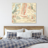 Toile Carte de Tieflander Atlas (Insitu(Chambre))