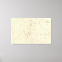 Carte de triangulation du Colorado