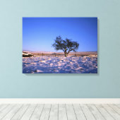 Toile Carte de vacances Hawthorn Tree Winter (Insitu (Plancher de Bois))