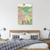 Toile Carte de Vienne (Insitu(Chambre))