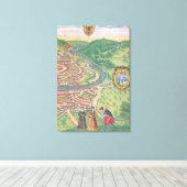 Toile Carte de Vienne (Insitu (Plancher de Bois))