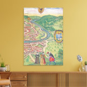 Toile Carte de Vienne (Insitu(Salon))