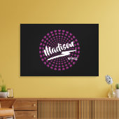 Toile Carte d'entrée Hearts Bat mitzvah (Insitu(Salon))