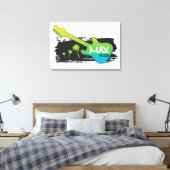 Toile Carte d'entrée Mitzvah de MAX2 (Insitu(Chambre))