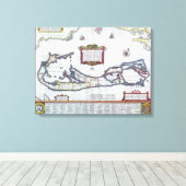 Toile Carte des Bermudes (Insitu (Plancher de Bois))