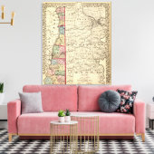 Toile Carte des comtés de Hancock, Brooke, Ohio, Marshal (Insitu(Salon))