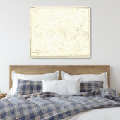 Toile Carte des constellations 2 (Insitu(Chambre))