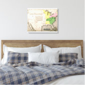 Toile Carte des États-Unis (Insitu(Chambre))