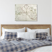 Toile Carte des nouvelles découvertes (Insitu(Chambre))
