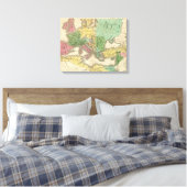 Toile Carte des provinces de l'Empire romain (Insitu(Chambre))