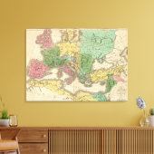 Toile Carte des provinces de l'Empire romain (Insitu(Salon))