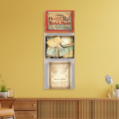 Toile Carte détaillée, États-Unis d'Amérique (Insitu(Salon))