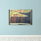 Toile Carte d'exploration de Surat (Insitu (Plancher de Bois))