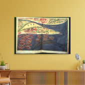 Toile Carte d'exploration de Surat (Insitu(Salon))