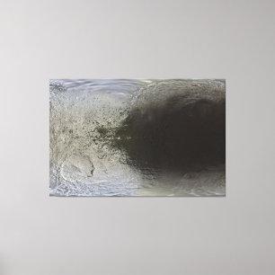 Toile Carte d'Iapetus