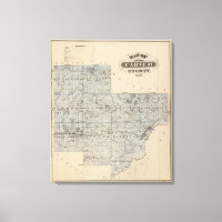 Carte du comté de Carver, Minnesota