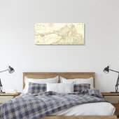 Toile Carte du district de Montréal, Bas-Canada (Insitu(Chambre))