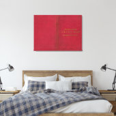 Toile Carte du guide Blanchard de Chicago (Insitu(Chambre))