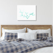 Toile Carte du lac Smith (Insitu(Chambre))
