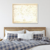 Toile Carte du monde (Insitu(Chambre))