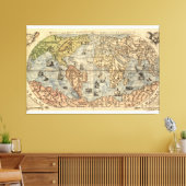 Toile Carte du monde antique image 1565 Ferando Berteli (Insitu(Salon))