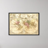 Carte du monde de Mappa Totius Mundi (1775)