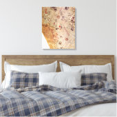 Toile Carte du monde de Piri Reis (Insitu(Chambre))