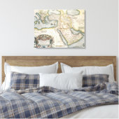 Toile Carte du Moyen-Orient (Insitu(Chambre))