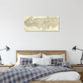 Toile Carte du parc national des Great Smoky Mountains (Insitu(Chambre))