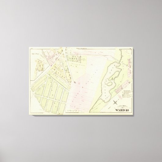 Toile Carte du Pond Atlas d'Eonard (Recto)