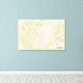 Toile Carte du Pond Atlas d'Eonard (Insitu (Plancher de Bois))