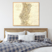 Toile Carte du Portugal Atlas (Insitu(Chambre))