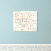 Toile Carte du squelette (Insitu (Plancher de Bois))