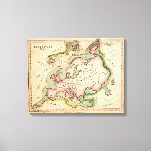 Toile Carte élémentaire (Recto)