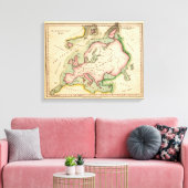 Toile Carte élémentaire (Insitu(Salon))